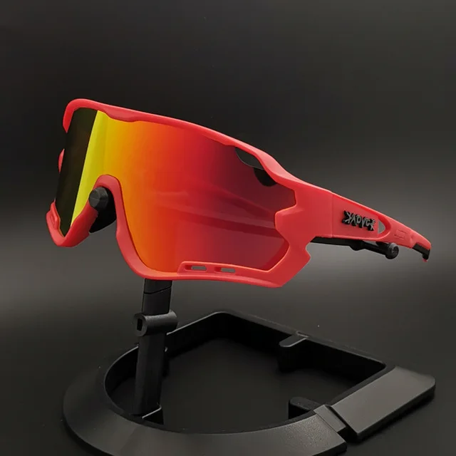 Поляризованные 5 велосипедные очки со сменными линзами дорожные велосипедные очки, солнцезащитные очки, велосипедные солнцезащитные очки MTB для велоспорта очки UV400 - Цвет: KEBR07