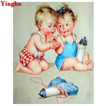 Круг Алмазная вышивка жизнь фото на заказ Алмазная картина Детская вышивка крестиком Алмазная мозаика полностью квадратные Стразы Декор