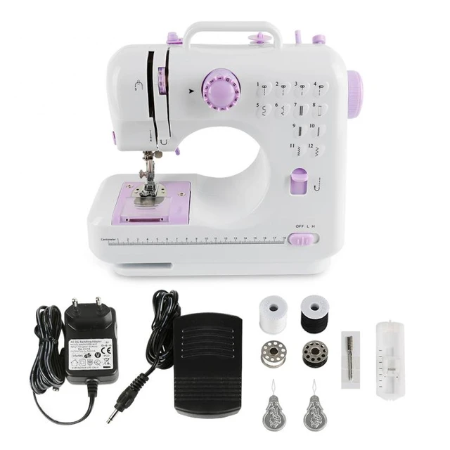 Electric Sewing Machine Portable Mini with 12 Built-in Stitches, 2