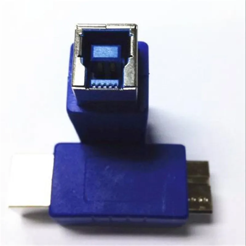 

USB 3.0 converter head USB3.0 high speed B print mother * Micro B mobile phone data line male connector