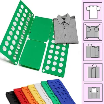 

Quality Adult Kids Magic Clothes Folder T Shirts Jumpers Organizer Fold Save Time Quick Clothes Folding Board Clothes Holder