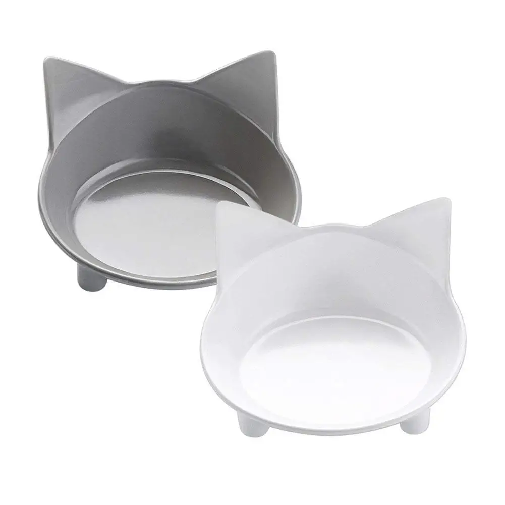 HobbyLane миски для еды в форме милой кошки, противоскользящие миски для домашних животных, кошек, собак, миска для еды, принадлежности для домашних животных