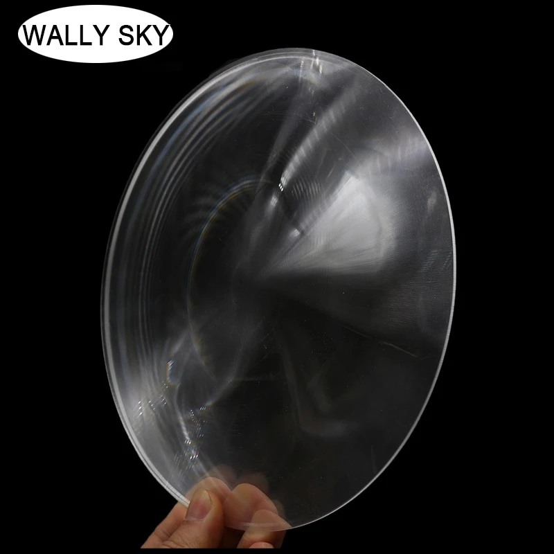 Pmma Acrylic Lens Magnifier Lens 200mm Diameter Round Circular Burning Lens Focused The Sun Ray