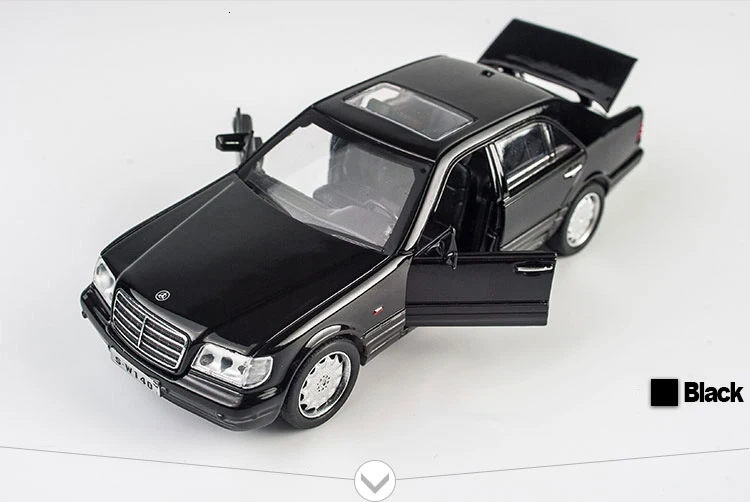 Автомобильные аксессуары, украшение интерьера, модель W140 из сплава, 4 двери, можно открыть, аксессуары, заднее колесо, авто аксессуары