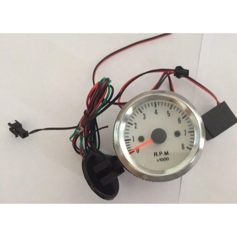 

52mm/2''Plated Ring Car Tachometer Drop Shipping