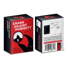 Игра для взрослых, карточная игра, у вас есть крабы, семейные Развивающие игрушки для родителей и детей