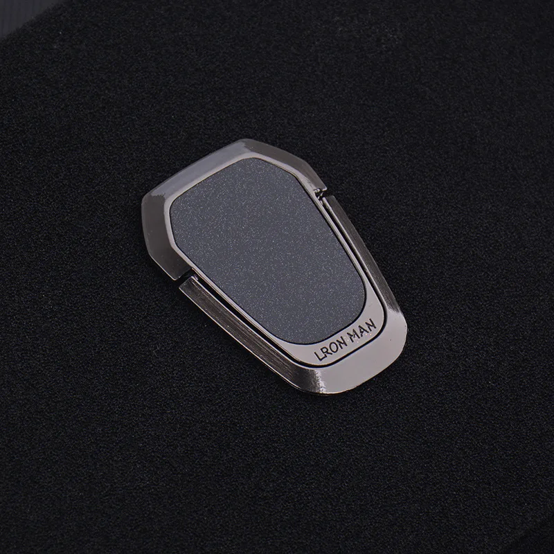 Чехол для телефона Подставка-кольцо под Пальцы для телефона Подставка для телефона samsung Xiaomi iPhone X 7 11 8 huawei смартфон планшет простой bague - Цвет: black