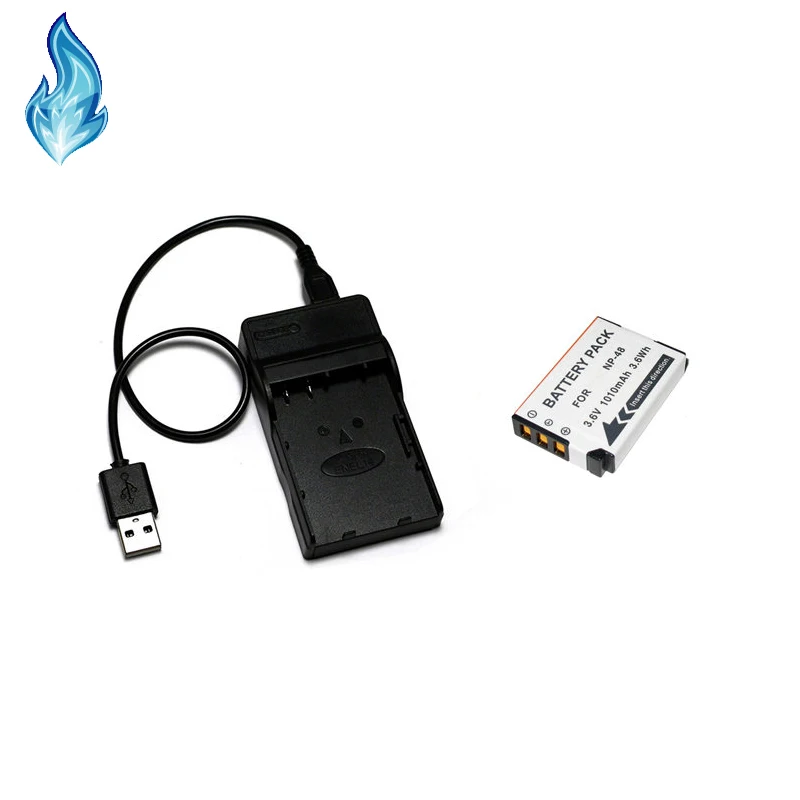 NP 48 NP48 литий ионный аккумулятор USB зарядное устройство для Fuji цифровых камер XQ1