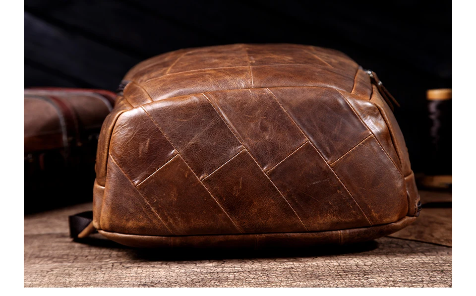 Cobbler Legend, мужские Модные Винтажные рюкзаки из натуральной воловьей кожи, Вместительная дорожная сумка на плечо для подростков
