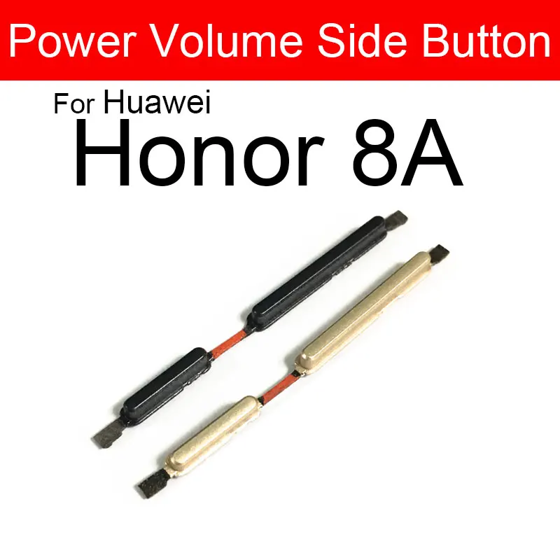 Power Volume Buttons For Huawei Honor 8 8 Pro 8A 8C 8X On Off Power Volume Keys Audio Control Side Buttons Replacement