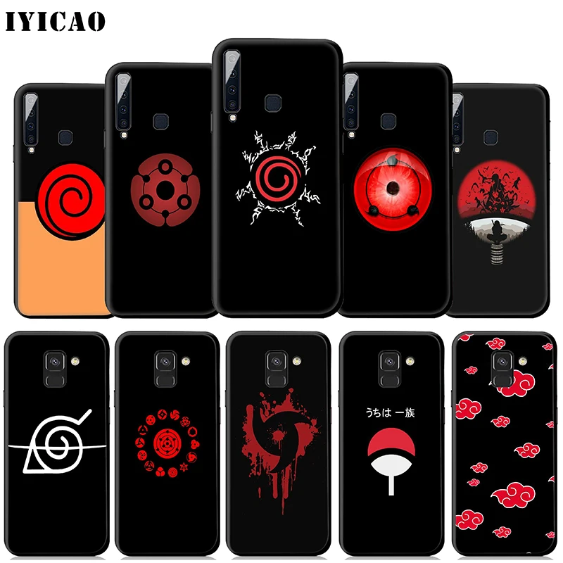 IYICAO Anime naruto logo Soft Case for Samsung Galaxy A50 A60 A70 A40 A30 A20 A10 M10 M20 M30 M40 Phone Cover |
