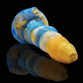 New 4 Colors Dragon Dildo Realistic Penis Silicone Fetish Orgasm Erotic Anal Masturbators For Women Suction Cup Fantasy Dildo 3
