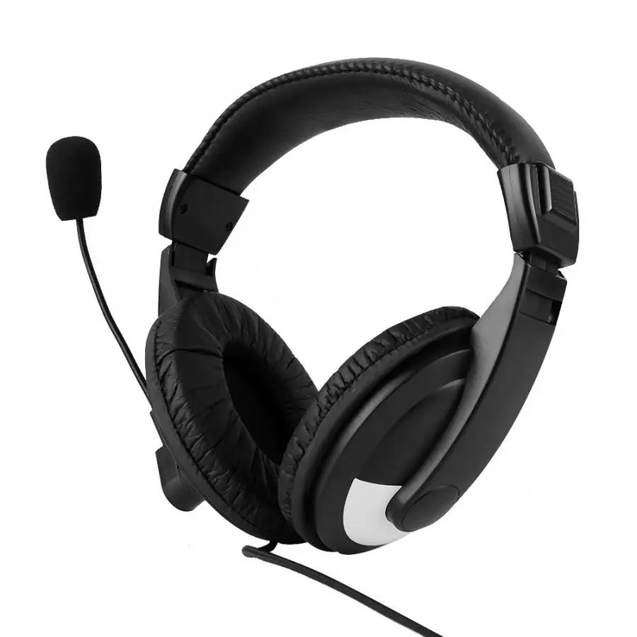 2-way Wireless Walkie Talkie Earpiece Portable Noise Reduction Headset Headphone Black
