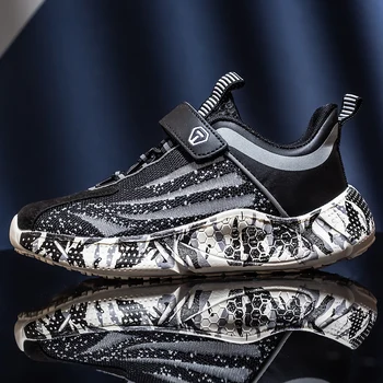 

Children's Casual Flat Shoes Boys Breathable Sneaker Outdoor Sports Shoes Children's Running Shoes