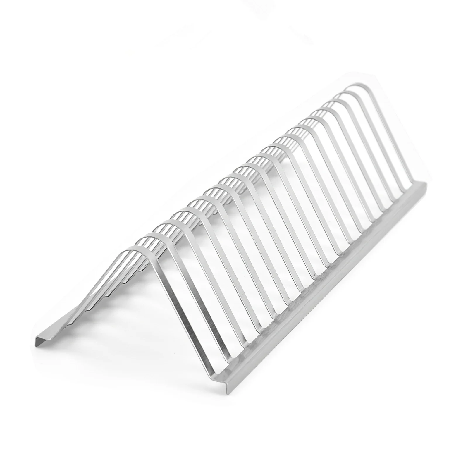 Barbecue Grill 430 Stainless Steel BBQ Stand 12 Inch Rack Portable Holder Durable Accessories With 16 Slot | Спорт и развлечения
