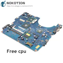 NOKOTION для samsung NP-RV510 RV510 Материнская плата ноутбука GL40 DDR3 HD4500 Графика процессор BA92-07045A BA92-07045B BA41-01380A