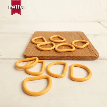 

50pcs/lot DIY for Dog Collar 2.5cm D ring Connection alloy metal Buckles DIY Semi Ring Webbing Clasp Clip D Shaped Clasp CDK-25O