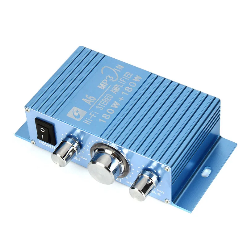 TDA7056 Mini Amplifier Audio Board 2.0 Channel 40W*2 Car Speaker HIFI Stereo Amplifiers DC12-25V DIY Amp For Car Computer Sound