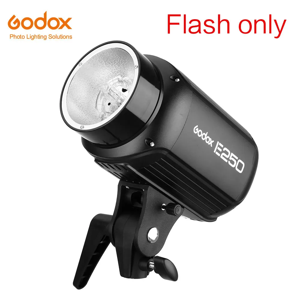 Godox E250 250Ws Фотостудия вспышка стробоскоп свет+ 180 см световая подставка+ 50x70 см сотовая балка+ AT-16 ТРИГГЕРНАЯ вспышка - Цвет: Kit 1
