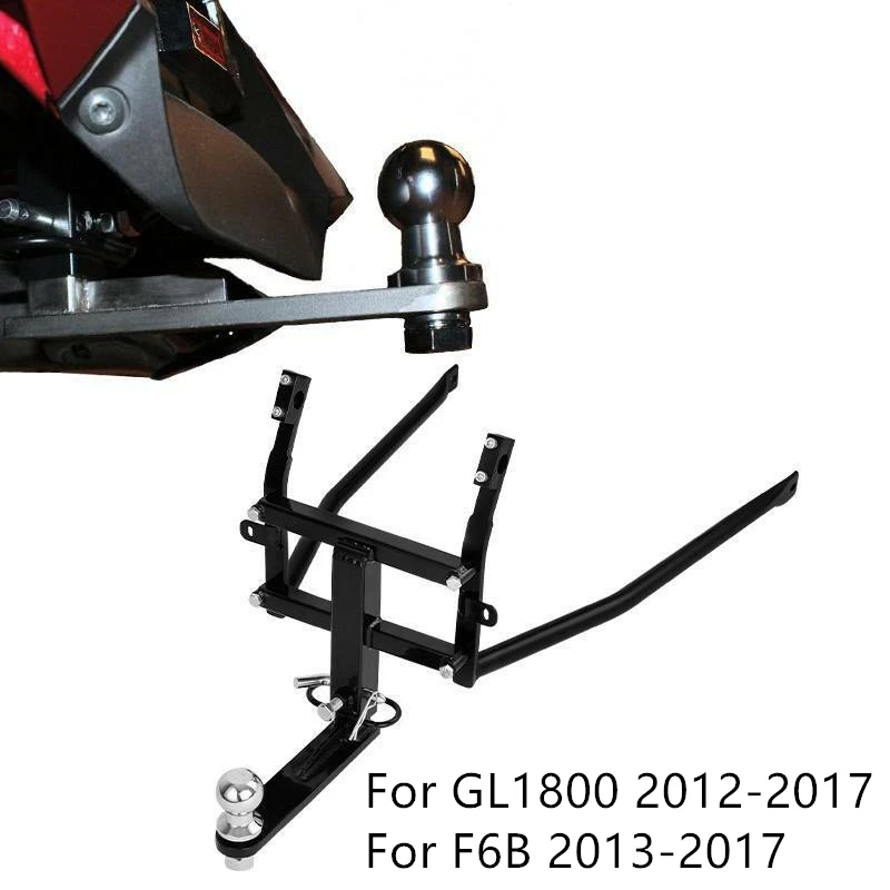 Черный Сцепной прицеп для мотоцикла Honda GL1800 2012 2017 F6B 2013 2017|Накладки и декоративные