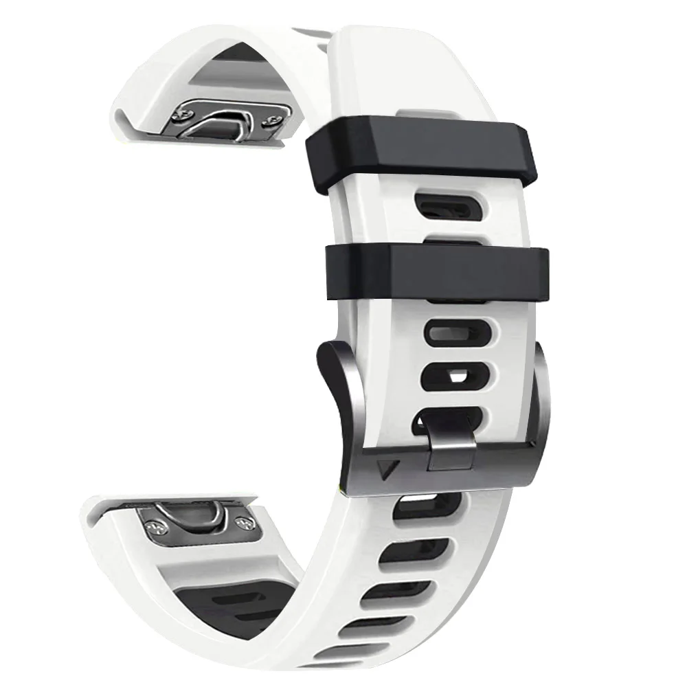 Silicone Quick Release Smartwatch Strap - Versatile Replacement Wristband