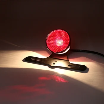 

Universal Motorcycle LED Rear Brake Light Tail Stop Signal License Plate Lamps