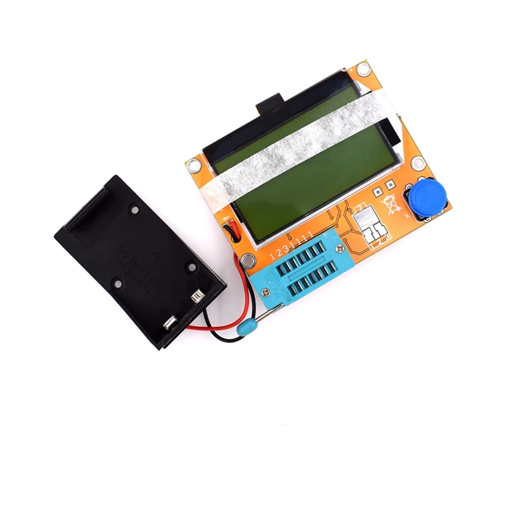 LCR-T4 ESR Meter Transistor Tester Diode Triode Capacitance SCR Inductance 12864 LCD Screen Tester