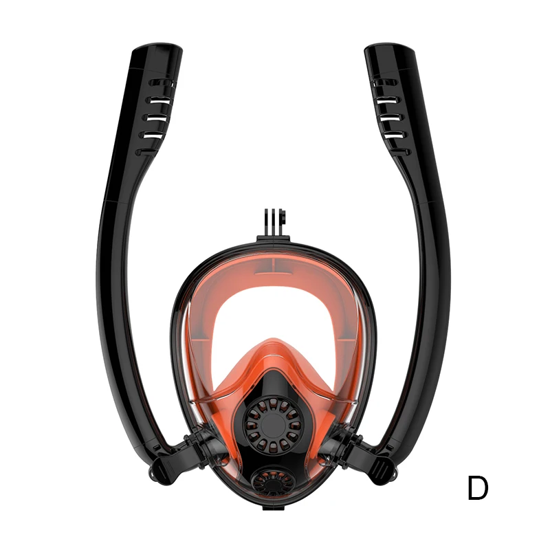 

Adult Swimming Snorkel Mask Anti-Fog Anti-Leak Clear Full Face Diving Snorkeling Mask &T8