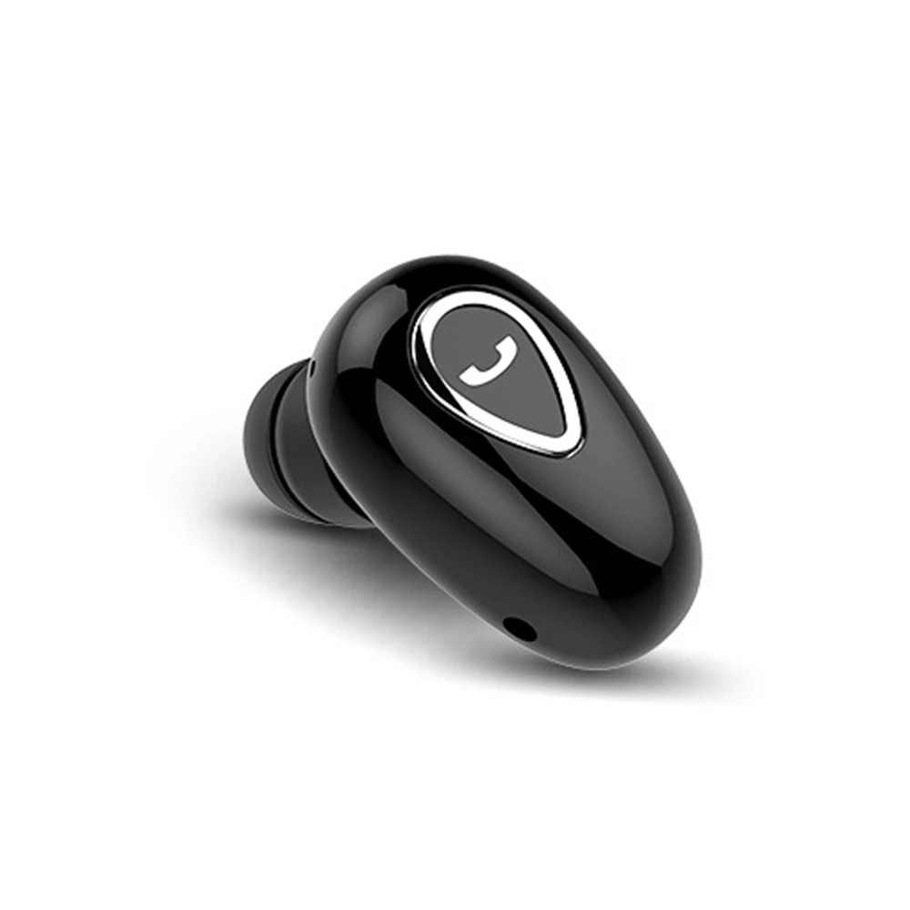 Мини беспроводные Bluetooth наушники 6D стерео Бас Звук гарнитура Handsfree сенсорное управление наушники с микрофоном наушники-вкладыши - Цвет: Black