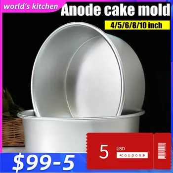 

Aluminum Alloy Die Round 4/5/6/7/8/9/10 Inch Cake Mold Cake Template Baking Dish Baking Mould Pan Pattern Bakeware Tool cozinha