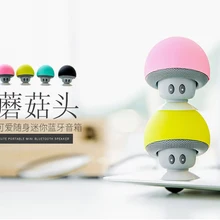 Милый мультяшный гриб прическа Bluetooth динамик с микрофоном беспроводной мини домашний сабвуферный динамик для использования на улице платный подарок