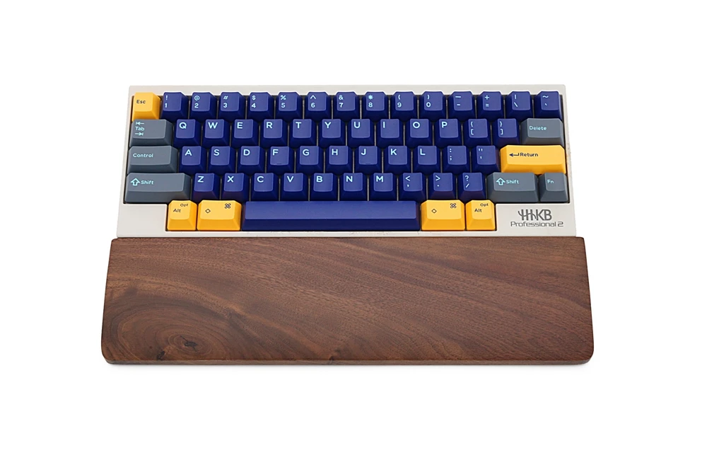 Beste Houten Polssteun Gemaakt van massief stuk hout Rubber voeten voor mechanische toetsenborden gh60 xd60 xd64 80% 87 100% 104 xd84 tada68