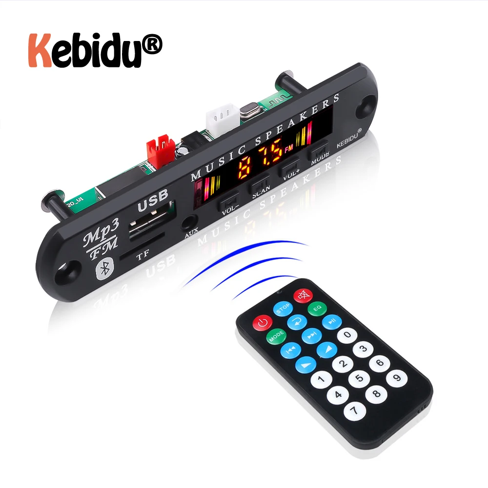 Автомобильный приемник декодер с цветным экраном и Bluetooth 5 0 В 12 | Электроника