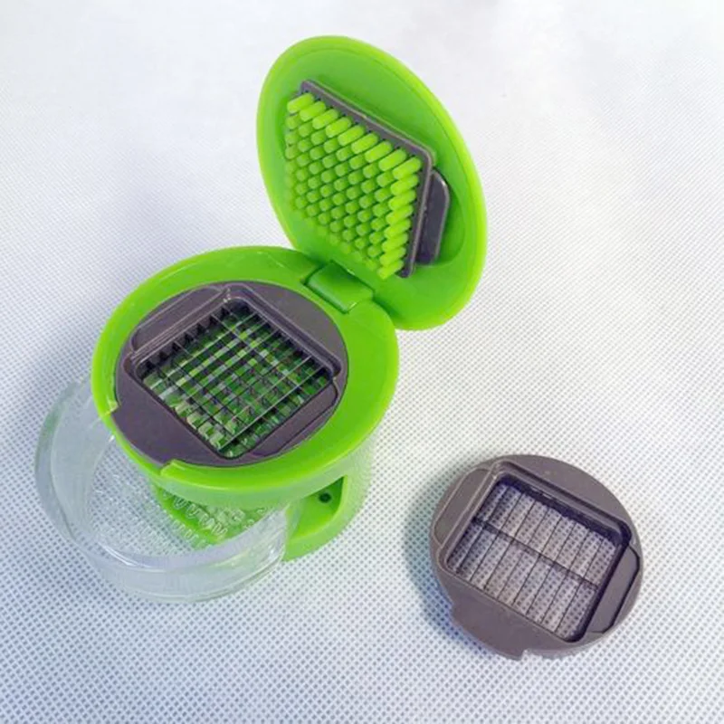 Зеленый Чеснок резак для овощей дробилка инструменты слайсер дома и многофункциональный для кухни измельчитель Ручной пресс многофункциональный измельчитель