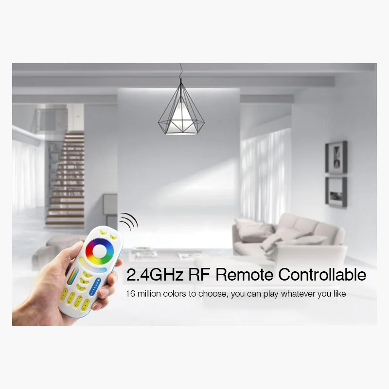 MiBOXER FUTD04 E27 9 Вт DMX512 RGB + CCT светодиодный светильник DMX 512 передатчик 2 4 ГГц зоны