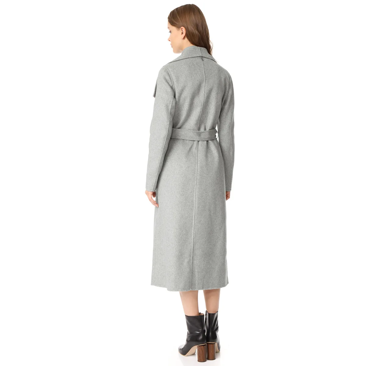 

2019 Hot Selling Haoduoyi Western Style Autumn Simple Popular Casual Trench Coat
