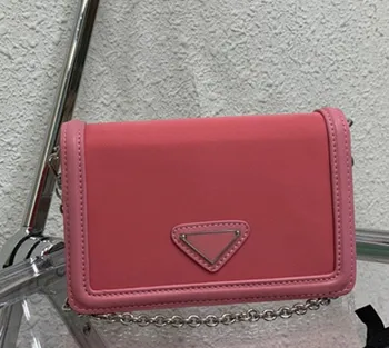 

2020 new chain one shoulder flap small square bag leather high quality messenger bag