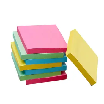 

24pcs Note Pad Colorful Sticky Paper Notes Stationery for Office Home School