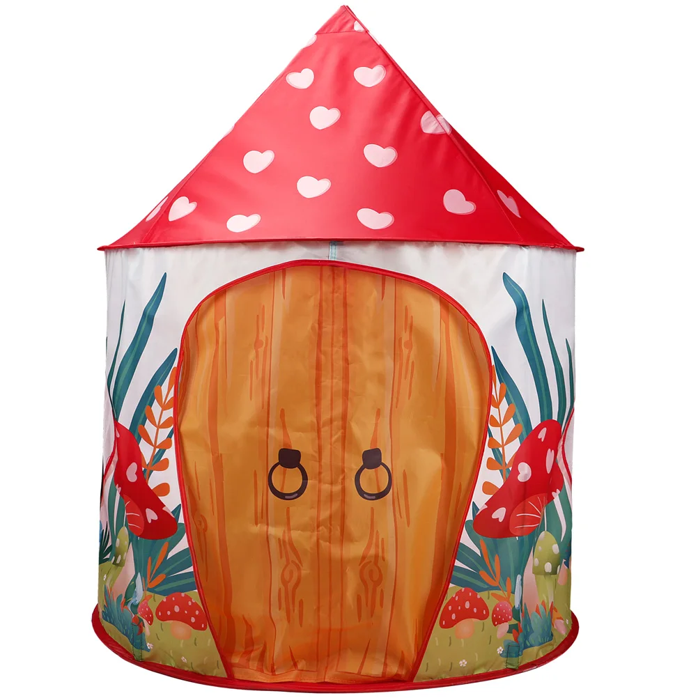 Kids Play Tent Portable Foldable Prince Folding Tent Children Boy Cubby Play House Children Gifts Outdoor Toy Tents Castle 6