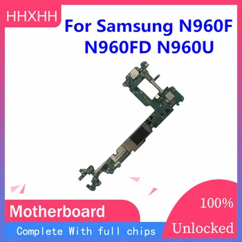 

Unlocked for Samsung note 9 N960F N960FD N960U motherboard with chip Android OS NOTE 9 Motherboard support single/dual sim card