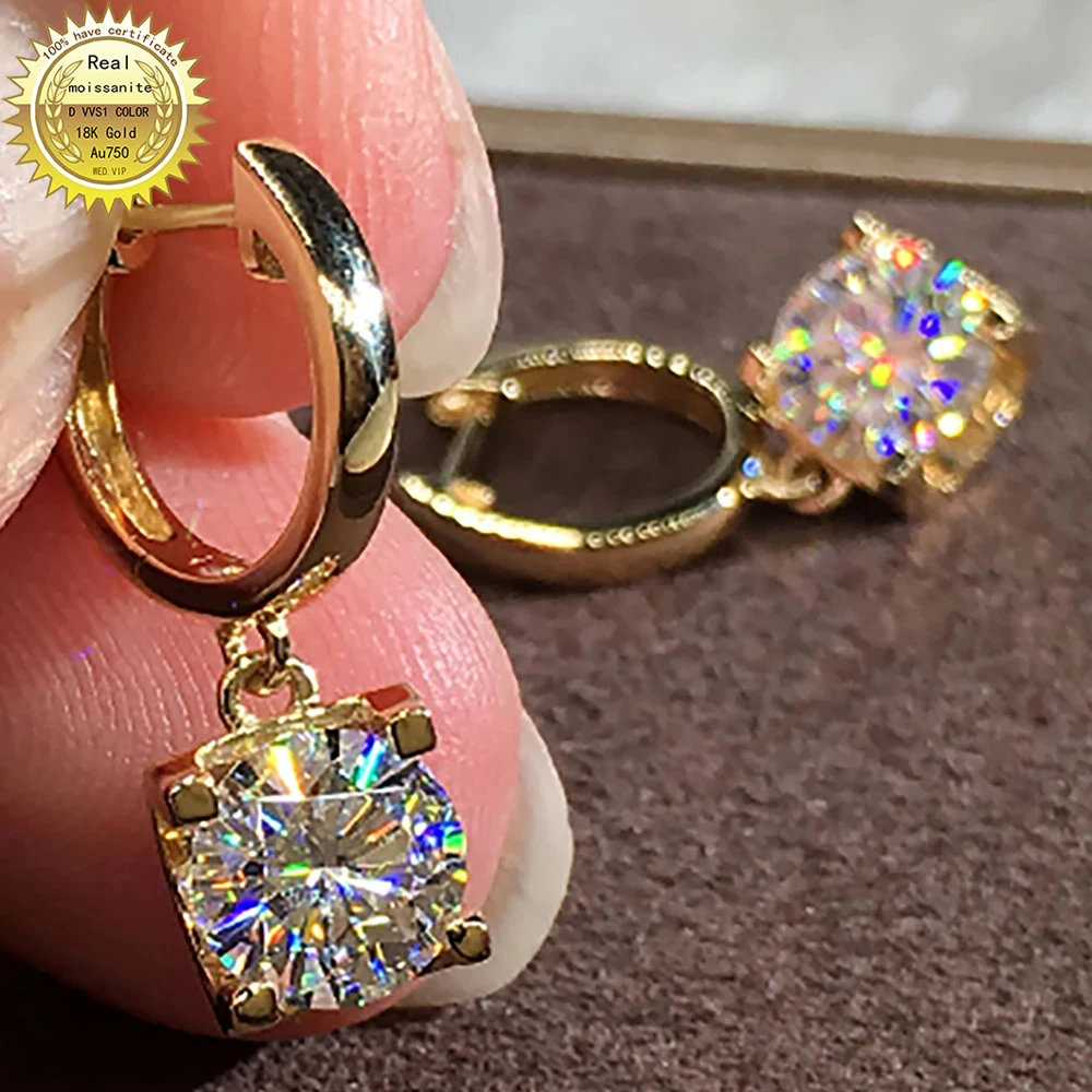 

Серьги-Клипсы из желтого золота, 2 карата, 18 к