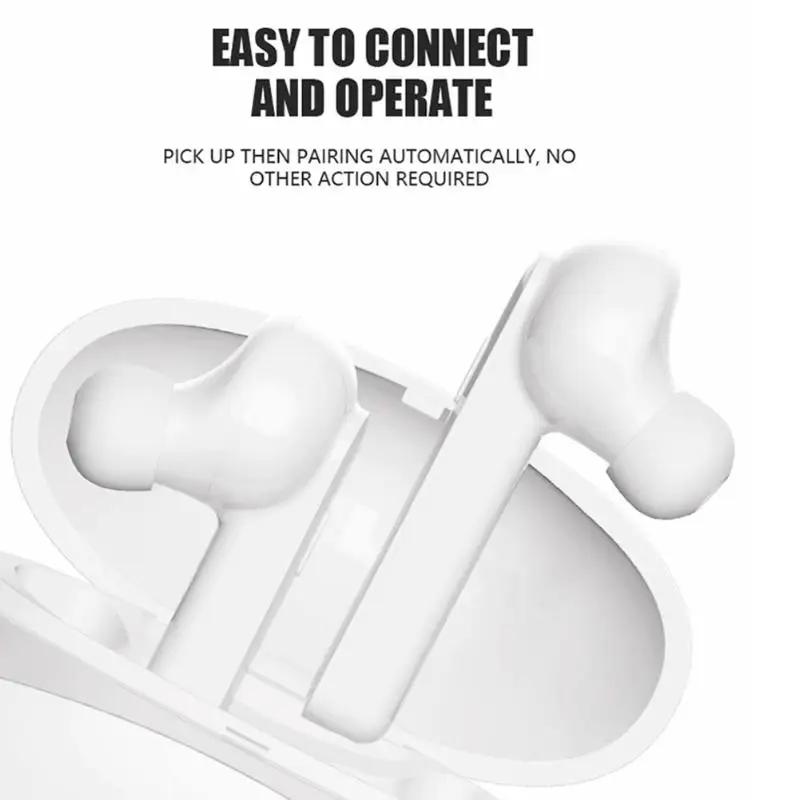 VODOOL Mini TWS Bluetooth 5,0 беспроводные наушники-капельки со стерео Спортивная гарнитура с микрофоном зарядная коробка для iPhone bluetooth-гарнитура для смартфона