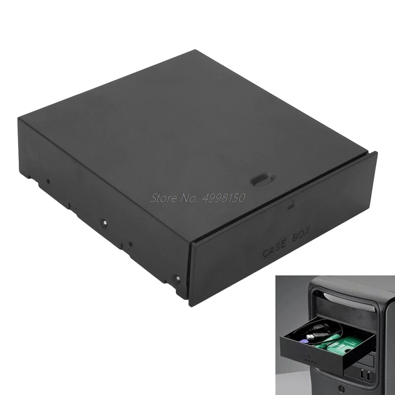 External Enclosure 5.25" HDD Hard Drive Mobile Blank Drawer Rack for Desktop PC