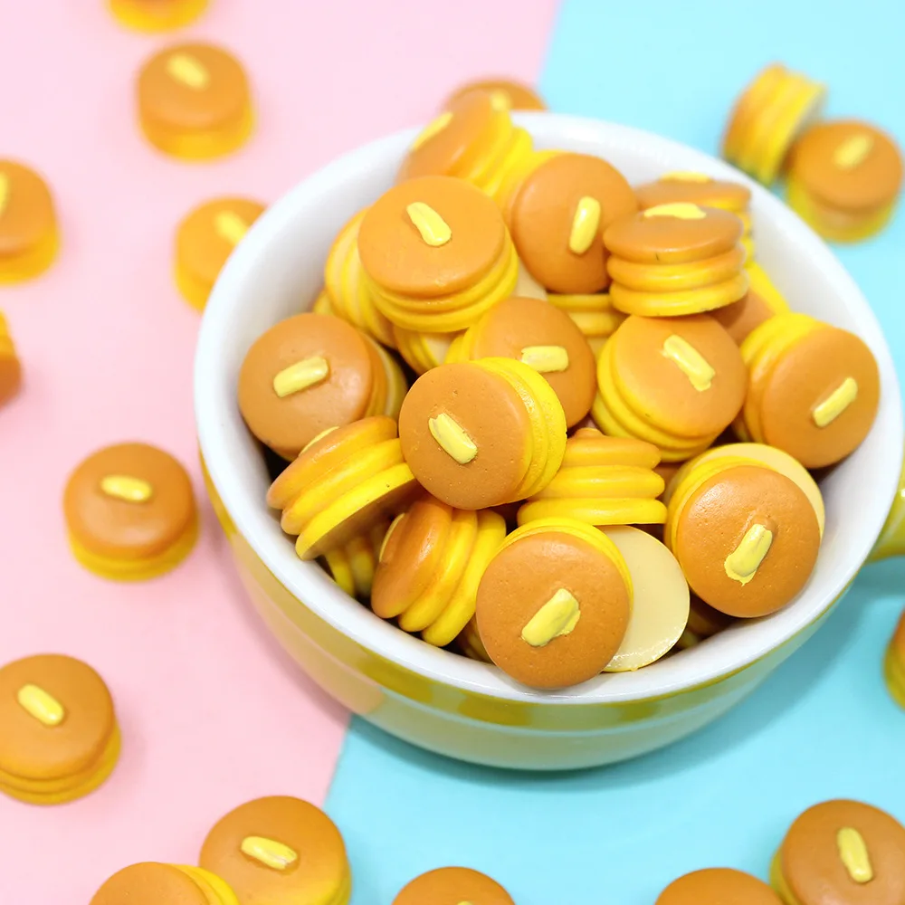 5/10 Pcs Mini Bread Cake for 1:12 doll house Miniature Pretend Play Kitchen Food Accessories Toy