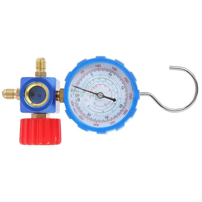 500PSI манометр кондиционер инструмент с визуальным зеркалом для R22 R410