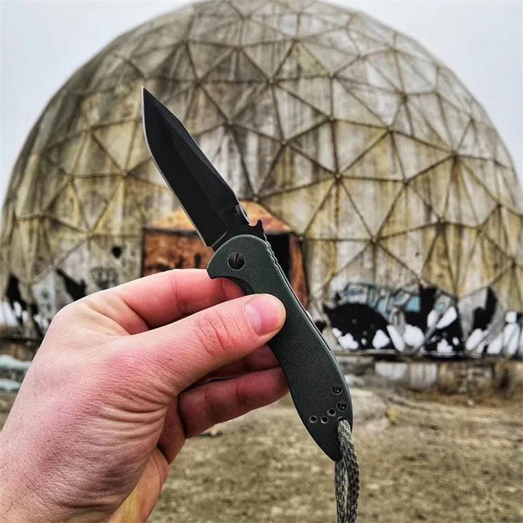 

Best-selling 8Cr13mov Folding Knife G10 Handle Survival Outdoor Camping Portable Combat Knives EDC Hunting Multi Tools