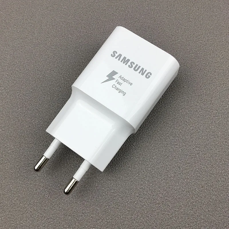 samsung Быстрое зарядное устройство ЕС QC 3,0 Быстрая Зарядка адаптер USB кабель для Galaxy a9 a8 a6 a5 Note 4 5 J3 J4 J5 J7 S6 S7 S4 EDGE - Тип штекера: white qc 3.0 charger