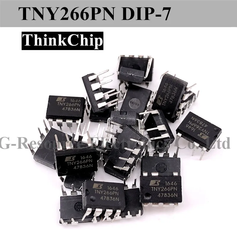 

(10 pcs) TNY266PN DIP-7 TNY266P DIP7 TNY266 DIP TNY266GN SOP8 Enhanced, Energy Effi cient, Low Power Off-line Switcher