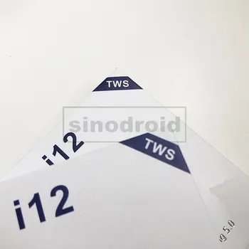 

DHL i12 TWS Earphone Mini Bluetooth Wireless Headphone Touch control Stereo Sports Earbuds Pop-Up Window White Color