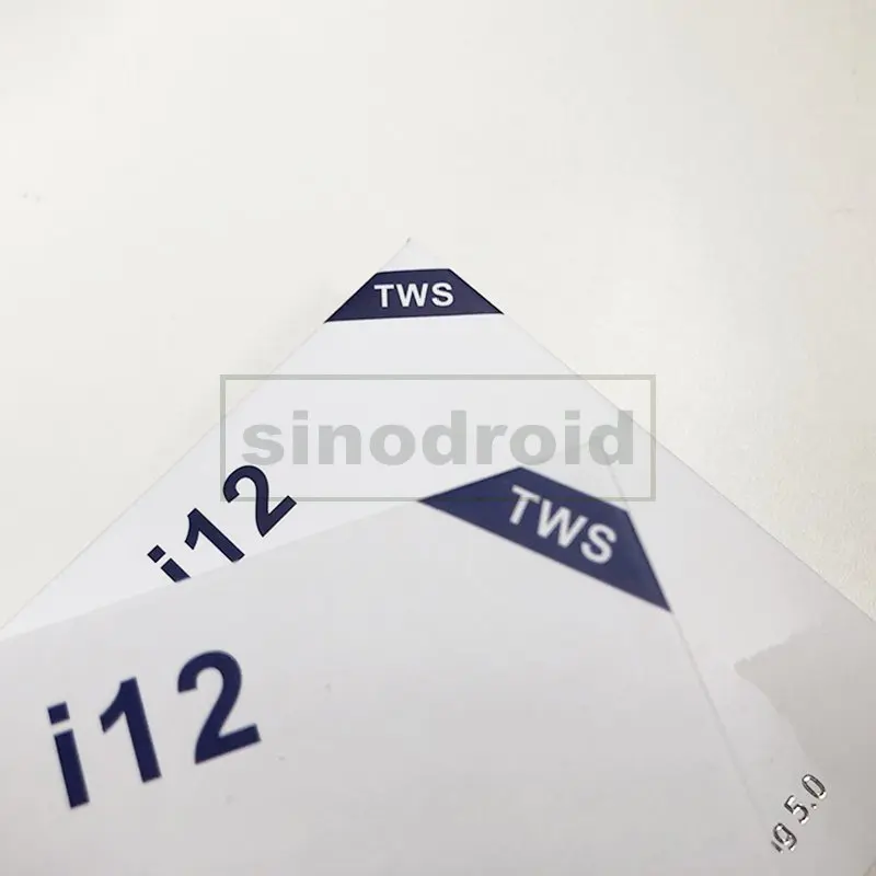 I12 TWS Мини Bluetooth Беспроводные наушники с сенсорным управлением стерео спортивные